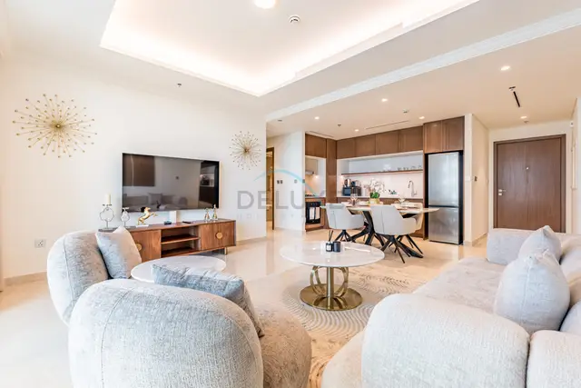 1-Bedroom With Private Beach Access — Emaar Beachfront
