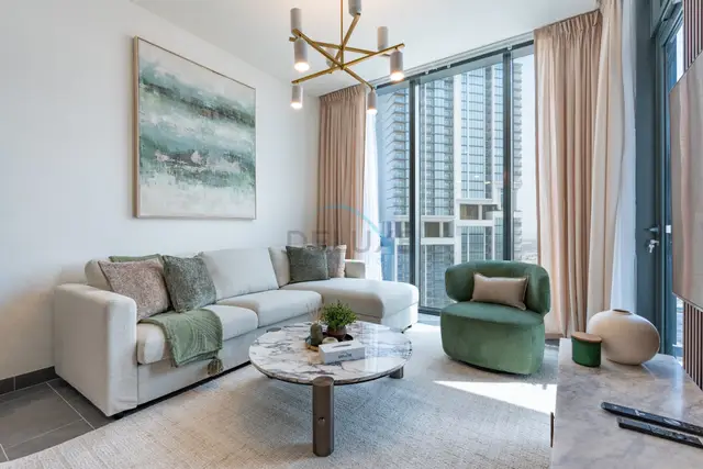 High-Floor 2-Bedroom with Skyline Views, Steps from a Park — Sobha Hartland